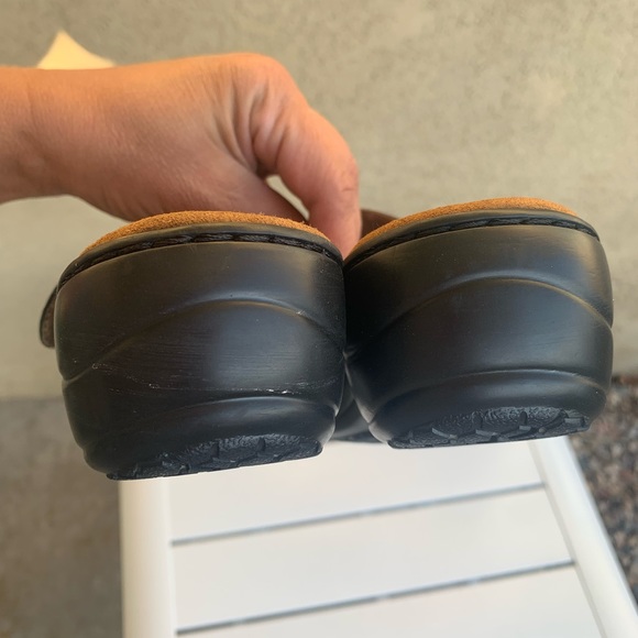 Cobb Hill by new balance clog mules brown metallic shoes size 7W - Picture 13 of 16